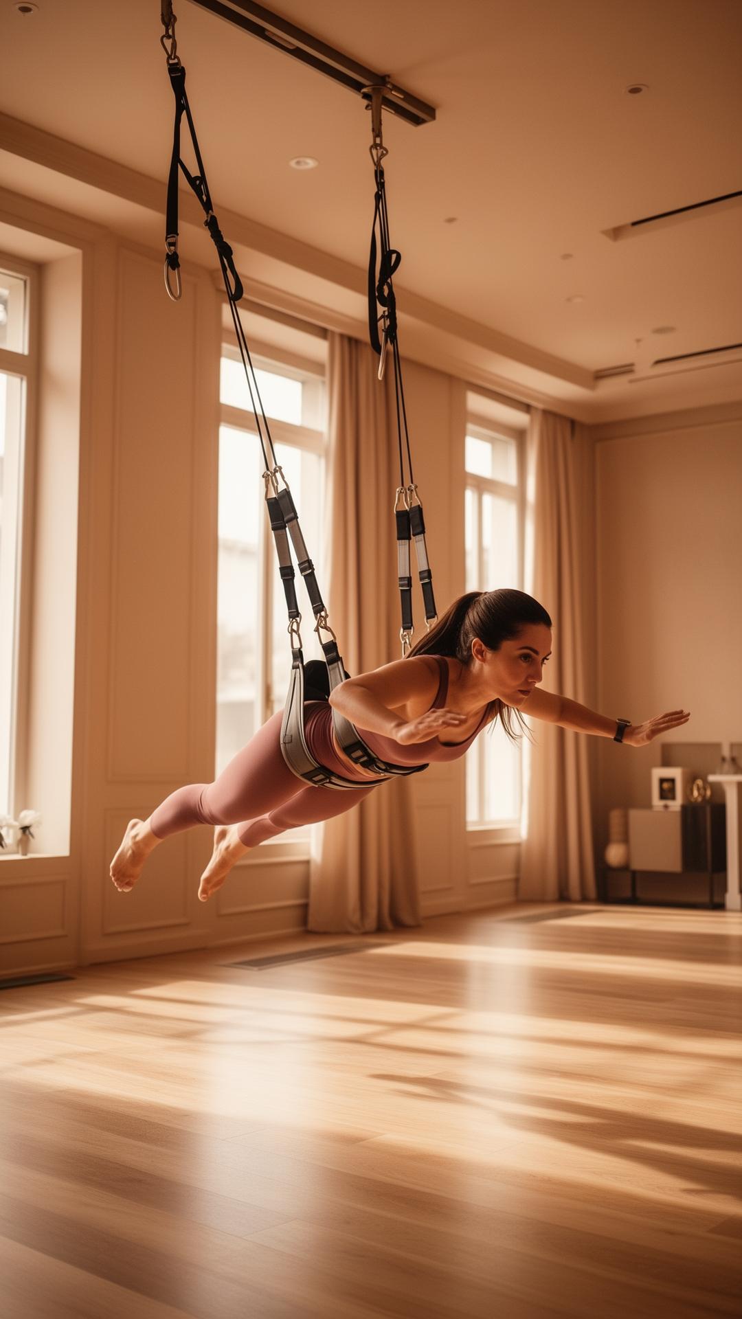 Bungee fitness training